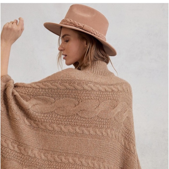 Anthropology Cable Knit Poncho - Picture 6 of 6